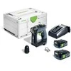 Suktuvas-gręžtuvas Festool CXS 12 2,5-Plus 10,8 V; 2x2,5 Ah akum.