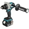 Makita DDF492RTJ Akumuliatorinis gręžtuvas 18V, BL-motor, Max 141 Nm, 130/65Nm, 2x5,0Ah, DC18RC, MAKPACK