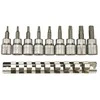 TengTools Galvučių su antgaliais rinkinys Teng Tools M3813TPX; 3/8''; 10 vnt.