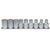 TengTools Sukimo galvučių komplektas Teng Tools M1210; TX-E; 1/2''; 9 vnt.