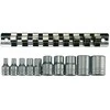 TengTools Sukimo galvučių komplektas Teng Tools M3814; TX-E; 1/4''; 3/8''; 10 vnt.
