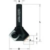 Tiesi pirštinė freza CMT 658.045.11; 29/8 mm
