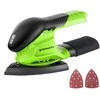 Trikampinis šlifuoklis Greenworks G24FINSND; 24 V (be akumuliatoriaus ir pakrovėjo)