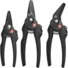 Universalios žirklės Bessey COMBI-SET-A; 3 vnt.