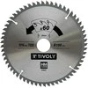 Tivoly Diskinis pjūklas spalvotiems metalams 190x30x2.5/1.7mm, z60, 3°, (20mm adapteris)