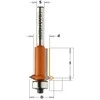 V formos griovelių freza CMT; S=12 mm; D=12,7 mm