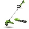 Žoliapjovė - trimeris Greenworks GD24X2LTK2x; 2x24 V; 2x2,0 Ah akum.