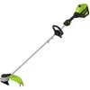 Žoliapjovė - trimeris Greenworks GD60BC; 60 V (be akumuliatoriaus ir pakrovėjo)