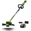 Žoliapjovė - trimeris Greenworks ST24L413-01; 24 V; 1x4,0 Ah akum.
