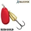 Blue Sukriukė Mėlyna Fox Original Vibrax Raudona/Gold BFRH