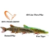 Guminukas Savage Gear 4D Line Thru Pike Fire Tiger