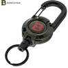Badger Outdoor Įtraukiama virvė ištraukiama virvė Badger Lauko karabininis raktų pakabukas BO-RTR-5