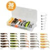 Masalų rinkinys Savage Gear Cannibal Shad Kit 5,5cm/6,8cm 36vnt