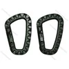 Max Fuchs Plastikinis D-formos žalias karabinas 7 mm x 8.5 cm