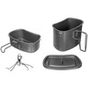 MFH Fox Outdoor titanis įndų rinkinys, 3 dalių