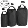 Mil-tec neperšlampantis maišas juodas 30l