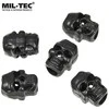 Mil-tec Skull fiksatoriai 10 vnt. Juodi