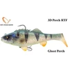 Minkštas masalas Savage Gear 3D Perch RTF Ghost Perch