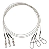 Pavadėlis Savage Gear Carbon49 Trace 30cm 0.48mm 11kg Swivel/Needle Snap 3pcs