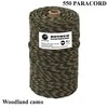 Rothco Virvutė 550 Paracord 90 m OD žalias