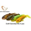 Savage Gear Craft Cannibal Paddletail Dark Vanduo rinkinys