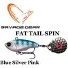 Savage Gear Fat Tail Spin Mėlyna Sidabrinis Rožinė