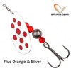 Savage Gear Sukriukė SAVAGEAR CAVIAR Fluo Oranžinis &amp; Sidabrinis