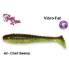 Silikoninis masalas Crazy Fish Vibro Fat 5' 12 cm Chart Swamp