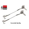 Sistemėlė Galvakablis DAM FZ Screwball Jig Rig