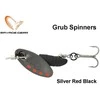 Sukriukė Savage Gear Grub Spinner Sidabrinis Raudona Juodas