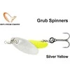 Sukriukė Savage Gear Grub Spinner Sidabrinis Geltona