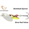 Sukriukė Savage Gear Sticklebait Spinner Sidabrinis Raudona Geltona