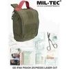 Vaistinėlė Mil-tec IFAK lazerinis Cut 25-dalių žalia