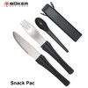 Boker nerūdijančio plieno stalo įrankiai Essential Snac Pack