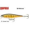 Vobleris Rapala BX Minnow BXM Brown Trout