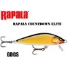 Vobleris Rapala CountDown Elite GDGS - Gilded Gold Shad