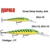 Vobleris Rapala Down Deep Husky Jerk Firetiger FT