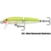 Vobleris Rapala Jointed Floating J05SFC Sidabrinis Fluorescent Chartreuse 5,0 cm, 4 g