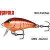 Vobleris Rapala Mini Fat Rap MFR03DMN Demon