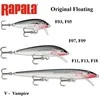 Vobleris Rapala Original Floating V - Vampire