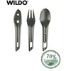 Wildo Ocys Turistinių stalo Įrankių Rinkinys Olive