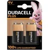 Duracell 142268, Vienkartinė baterija, 6LR61, šarminė, 9 V, 4 vnt., 80 mm