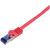 LogiLink Logilink Patchkabel Ultraflex, Cat.6A, S/FTP, raudona, 1 m