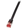 „LogiLink Patchcord Płaski U/FTP Cat6“, 3m, juodas (CF2063S)