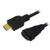 LOGILINK CH0057 LOGILINK - HDMI laidas - HDMI 1.4 vyriškas / moteriškas, auksinė versija, ilgis 3 m