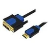 Kabelis LogiLink HDMI - DVI-D 1.8m mėlyna (CHB3102)