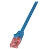 LOGILINK CQ3076S LOGILINK - Komutacinis kabelis Cat.6A 10G S/FTP PIMF PrimeLine mėlynas 5m