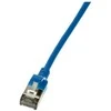 2direct LogiLink Slim U/FTP - 1 m - Cat6a - U/FTP (STP) - RJ-45 - RJ-45 - Mėlyna