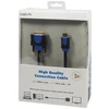 Kabelis LogiLink HDMI - DVI-D 1.8m mėlyna (CHB3102)