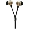 2GO In-Ear Stereo-Ausinės "Luxury" - auksinės spalvos, Zipper-Style